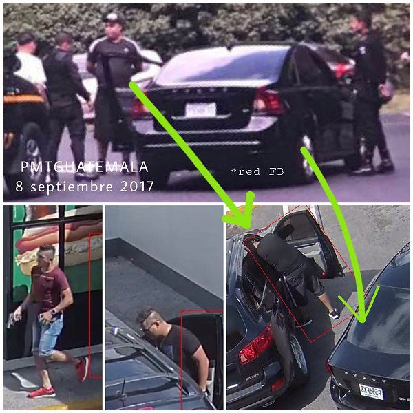 El hombre capturado es quien aparece en el video del supuesto asalto. (Foto Prensa Libre: Amílcar Montejo)