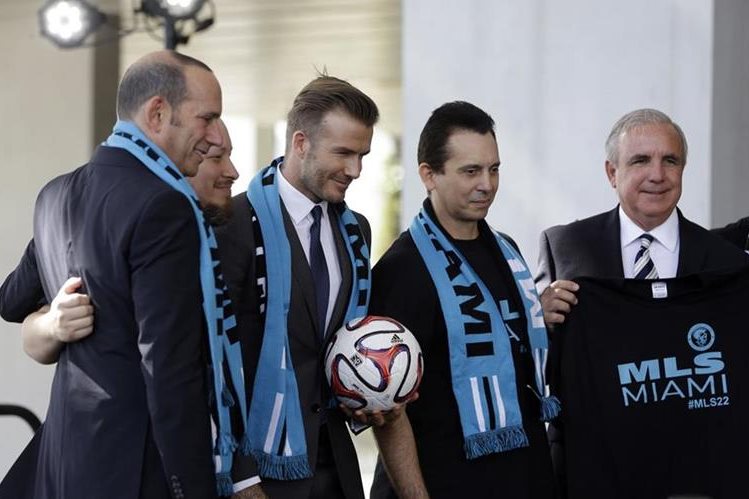 ¡Sueño cumplido! David Beckham presentará su equipo de Miami para la MLS ¡Sueño cumplido! David Beckham presentará su equipo de Miami para la MLS