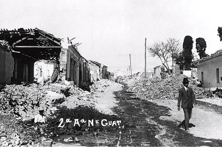 Experto relaciona el sismo de este lunes con los que antecedieron a los terremotos de 1916 y 1917.