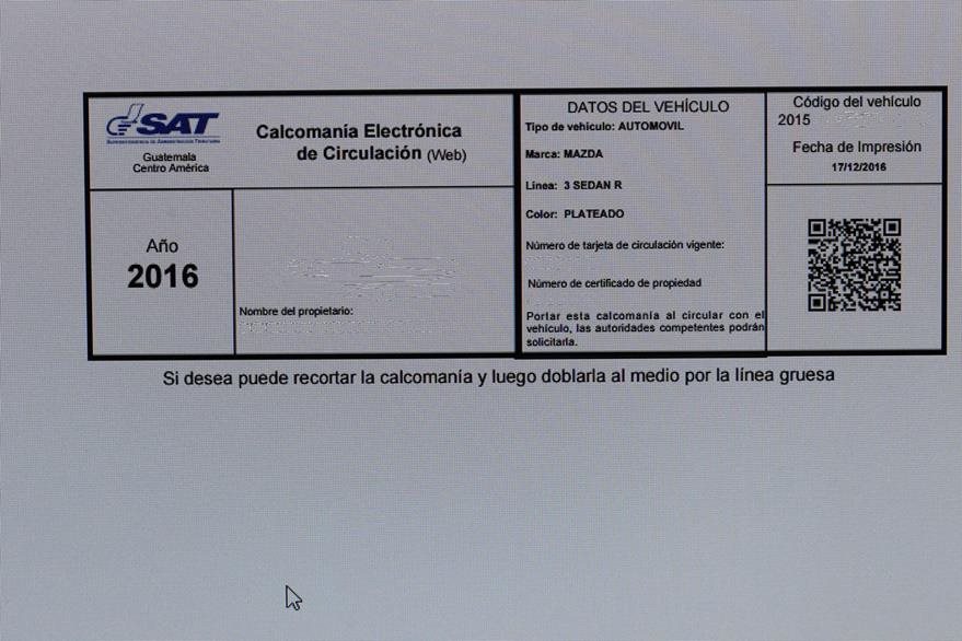 Calcomania De Circulacin Del 2016 | si no la tiene o la perdi 243 estos son los 250 ltimos d 237 as Calcomania De Circulacin Del 2016 | si no la tiene o la perdi 243 estos son los 250 ltimos d 237 as