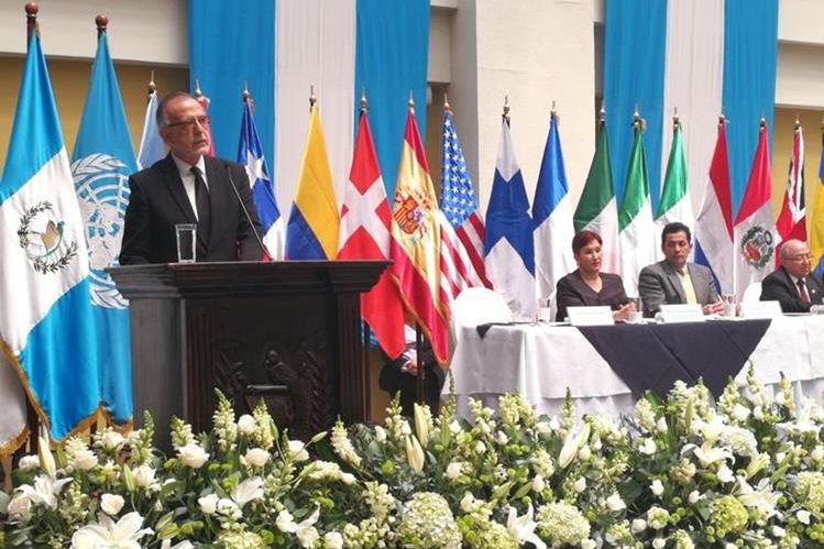 Iván Velásquez, jefe de la Cicig, destacó los objetivos del mandato de la comisión, los cuales