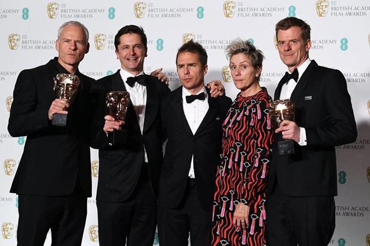 The Shape of Water, por 12 máscaras en premios Bafta
