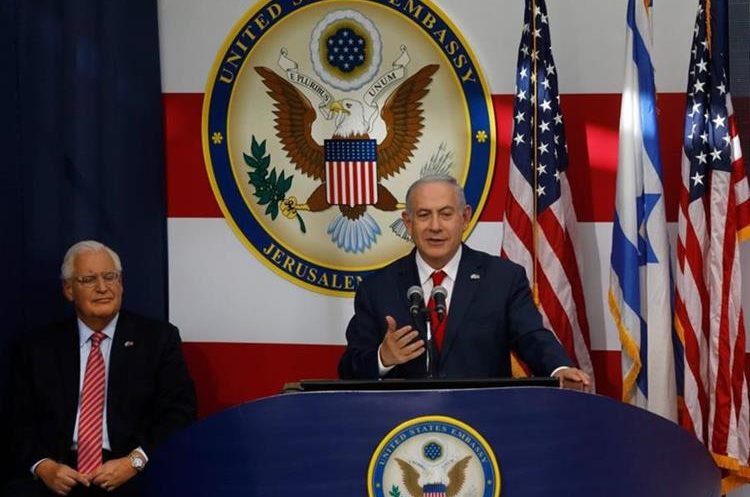 Benjamín Netanyahu calificó el evento como "un día glorioso". AFP