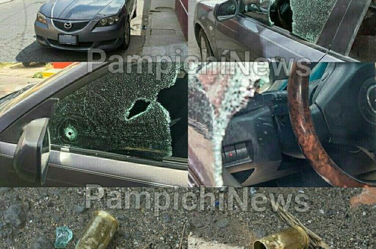 Las víctimas aparentemente habían retirado dinero de un banco de Boca del Monte. (Foto Prensa Libre: Pampichi News)