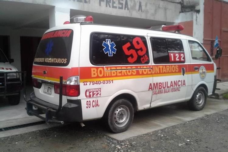 Bomberos Voluntarios de Salamá, Baja Verapaz, reportaron el hallazgo del cadáver de un recién nacido. (Foto Prensa Libre: Bomberos Voluntarios)
