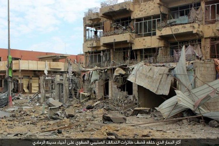 Resultado de imagen de fotos de ciudades iraquíes destruidas