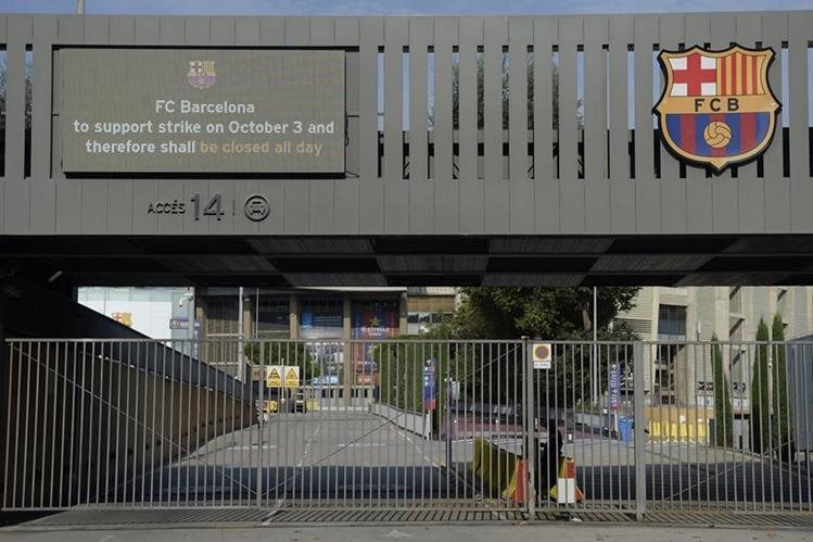 El FC Barcelona se ha mostrado en favor de los independentistas catalanes