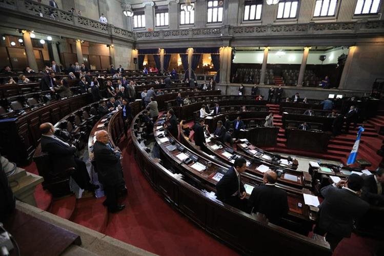 Diputados, en sesiÃ³n plenaria. (Foto Prensa Libre: Hemeroteca PL)