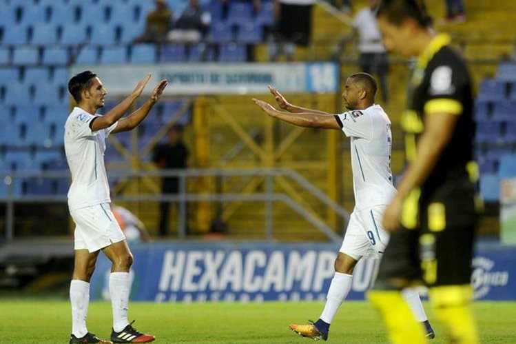 Resultado de imagen de gol manfred russell comunicaciones guatemala 2017