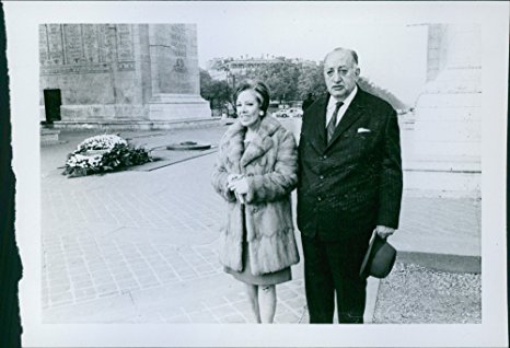 Miguel Ángel Asturias junto a su segunda esposa, Blanca Mora y Arau. (Foto Prensa Libre: Hemeroteca PL)