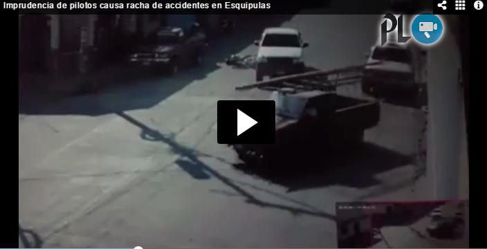 Video muestra peligro en calles de Esquipulas - Prensa Libre - Prensa Libre