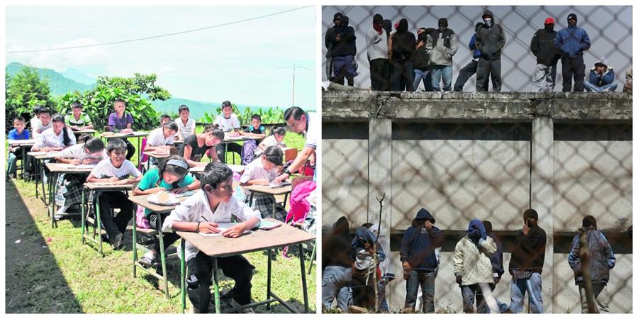 El gasto en educación pública en Guatemala debería mejorar para prevenir la deserción escolar, explican expertos. (Foto Prensa Libre: Hemeroteca PL) 