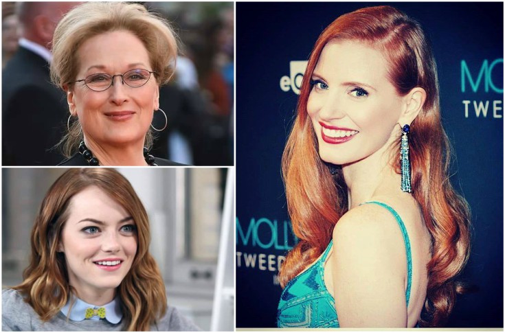 Meryl Streep, Emma Stone y Jessica Chastain acudirán a la gala de los Globos de Oro vestidas de negro como muestra de repudio por el escándalo sexual que sacude a Hollywood. (Foto Prensa Libre: Facebook)