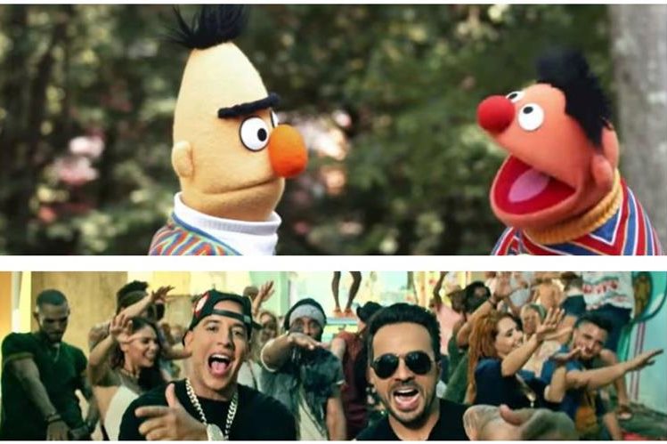 El programa infantil "Plaza Sésamo", promociona nueva versión del tema "Despacito". (Foto Prensa Libre: Tomada de YouTube)