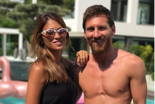 Lionel Messi y Antonella Roccuzzo siguen demostrando su gran amor en las redes sociales. (Foto Prensa Libre: Captura de pantalla Instagram)