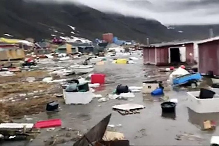 Tsunami en Groenlandia deja cuatro desaparecidos #VIDEO
