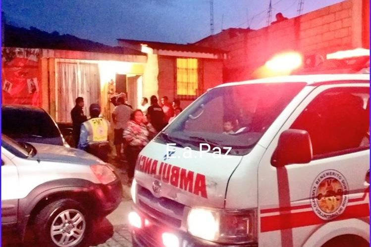 Laura Beatriz Morales Molina, de 30 años, murió dentro de una vivienda en Planes de Bárcenas, Villa Nueva (Foto Prensa Libre: Pampichí News)