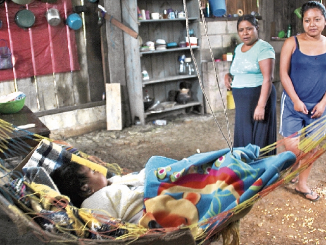 Las familias guatemaltecas viven en condición de pobreza en Chiapas, México. (Foto Prensa Libre: Mike Castillo).