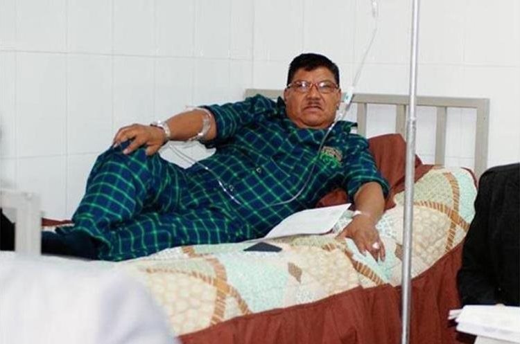 El alcalde electo de Tejutla, San Marcos, Humberto Gómez Pérez, fue hallado culpable del secuestro de cinco policías. (Foto Prensa Libre: Hemeroteca PL)