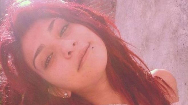 Lucía Pérez de 16 años, fue violada y asesinada en Mar del Plata, mediante un método cruel. (Foto: Internet).