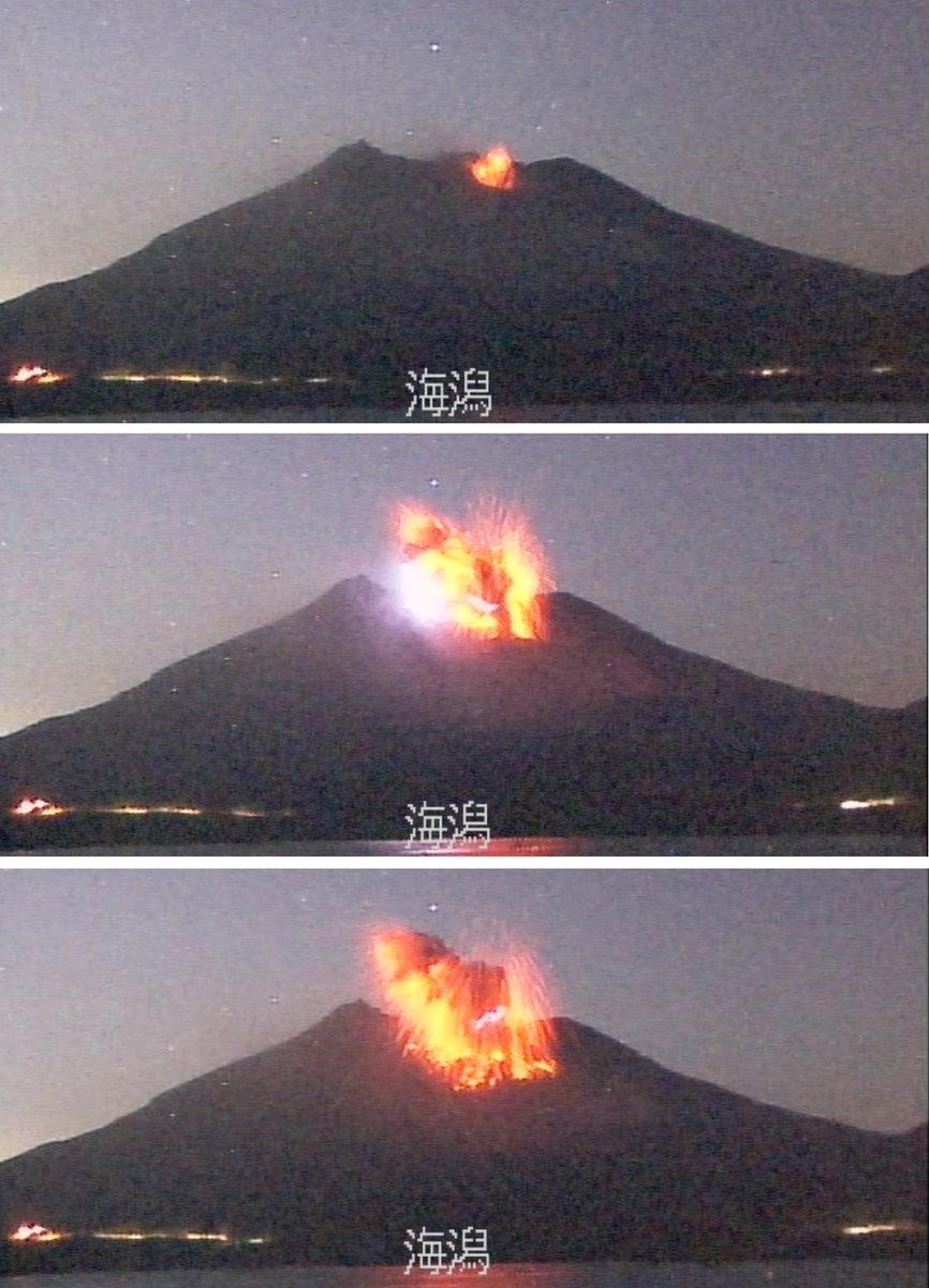 San Marcos Electric >> Espectacular erupción del volcán Sakurajima en sur de Japón San Marcos Electric >> Espectacular erupción del volcán Sakurajima en sur de Japón