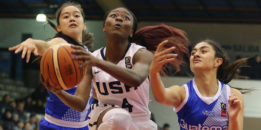 La Selección de Guatemala fue derrotada en su debut en el FIBA U 18.(Foto Prensa Libre: COG) 