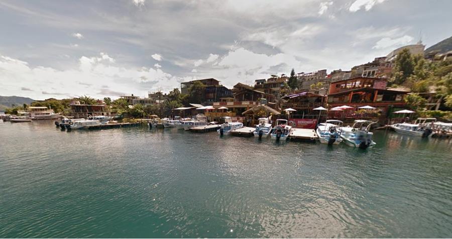 Una vista de Google de Atitlán. (Foto Prensa Libre: Google)