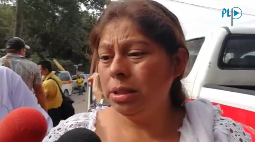 Eva Ascón busca a toda su familia. (Foto Prensa Libre: Érick Ávila)