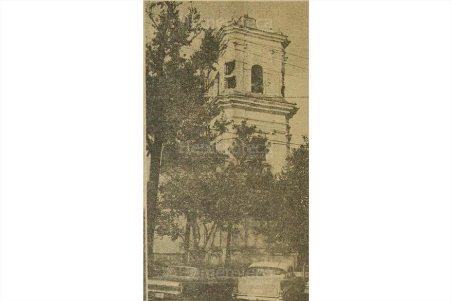 El templo de La Recolección ya había soportado los terremotos de 1917-18. (Foto: Hemeroteca PL)